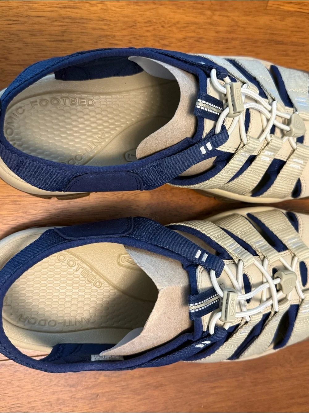 KEEN Newport H2 Men’s Navy and Tan Sandal Shoe